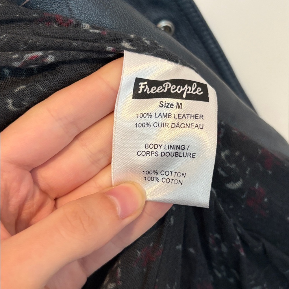 Free People Avis Leather Jacket - Picture 11 of 15